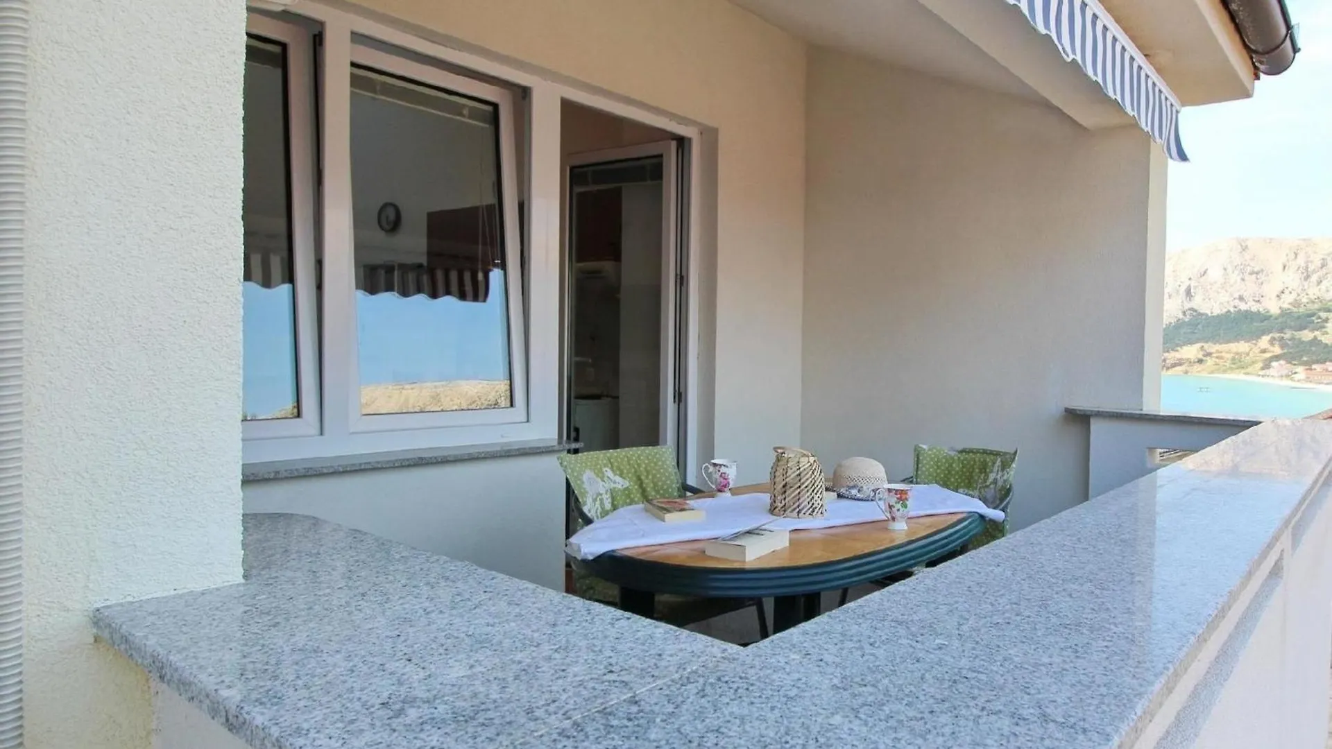 Appartement In Baska Mit Eigenem Balkon 0*, Baška Horvátország